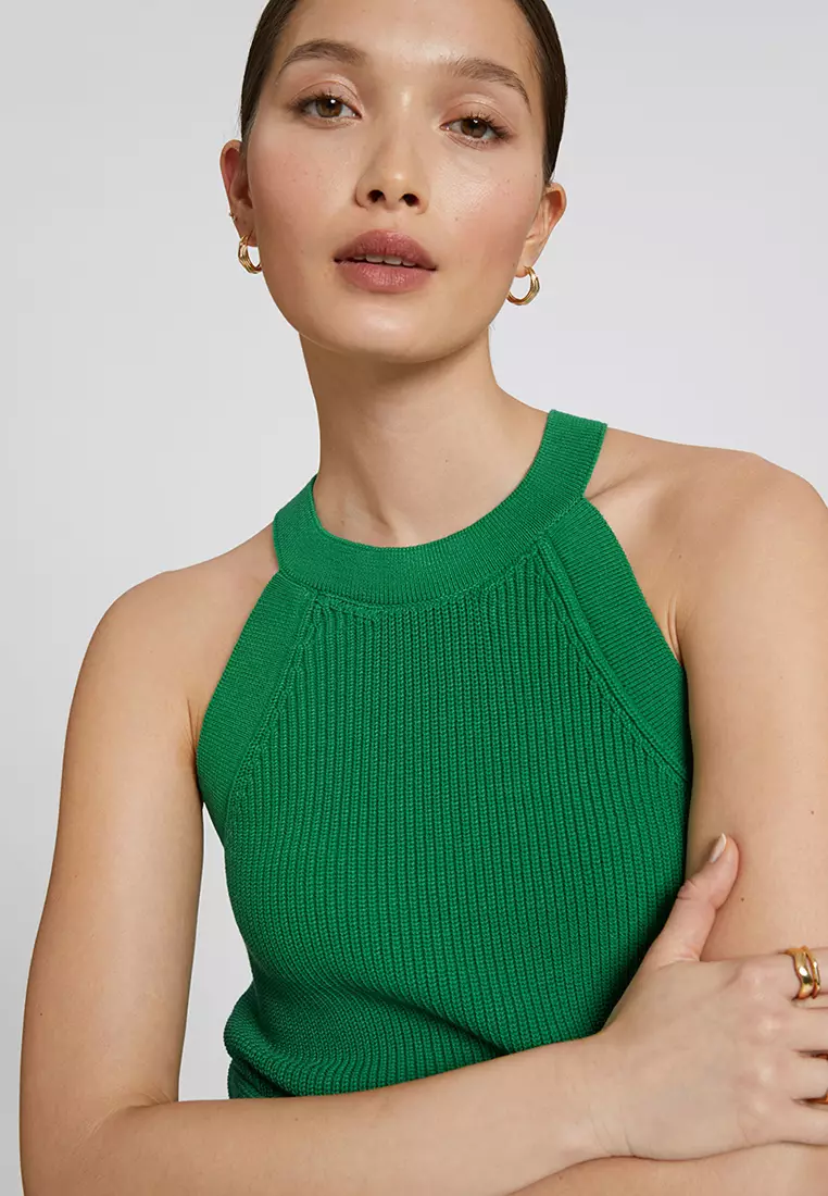 Buy & Other Stories Fitted Halter Knit Top 2023 Online ZALORA Singapore