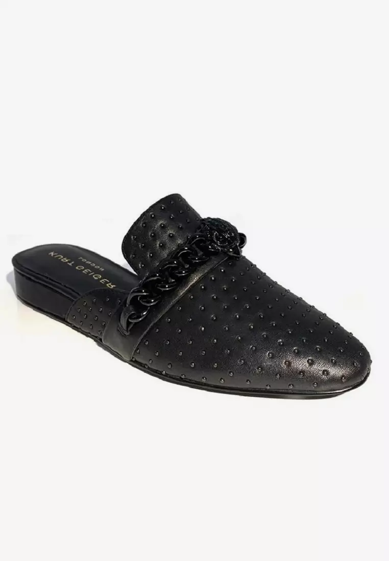 Discount on Kurt Geiger  shoes - SKU: Chelsea Mule Drench Leather