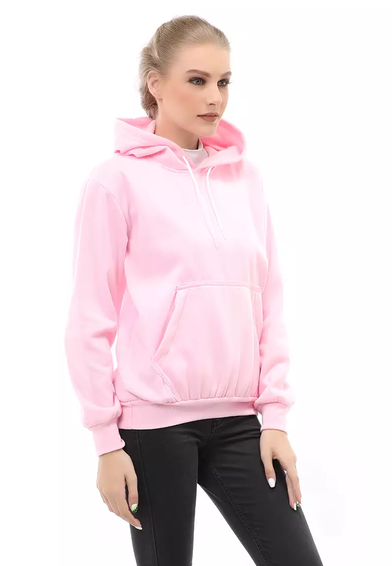 Hardwin Hoodie Jacket Polos Casual Wanita Material Fleece ORIGINAL