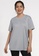 CROWN grey Round Neck Drifit T-Shirt C71B2AA75A8B8DGS_1