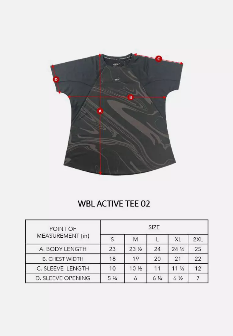 WBL Active Tee 02 Women's Tops T-shirt