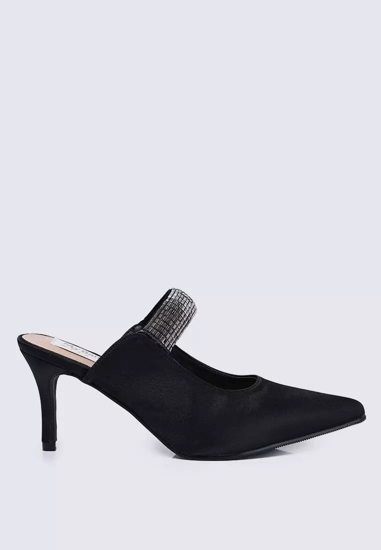 Discount on My Ballerine  shoes - SKU: My Ballerine Ambre Comfy Heels In Black