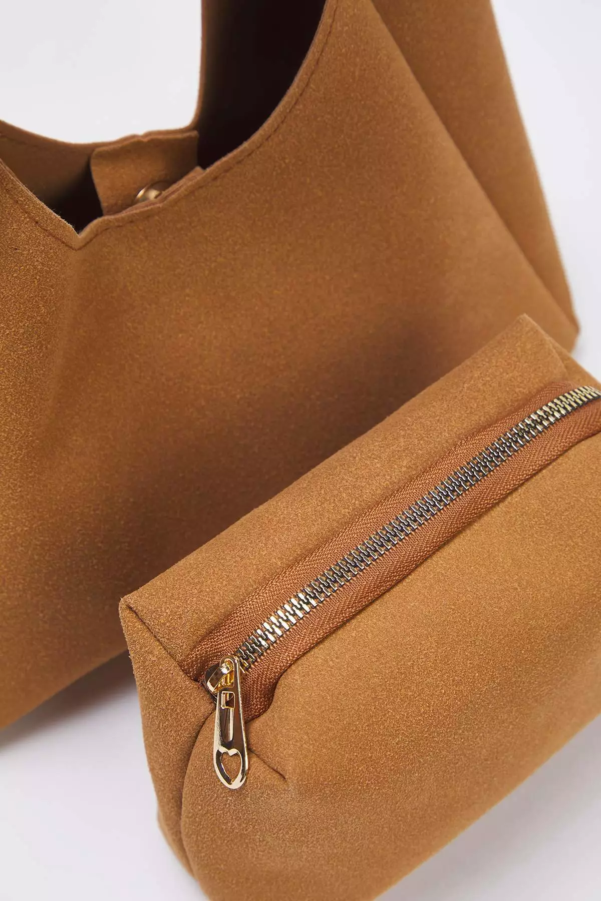 Light Brown Puppy Oval Women's Shoulder Bag