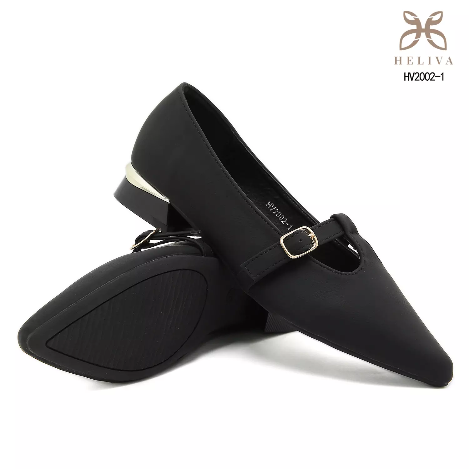 HELIVA WINA Timeless Mary Jane Pumps with Elegant 2.5cm Lift HV2002-1