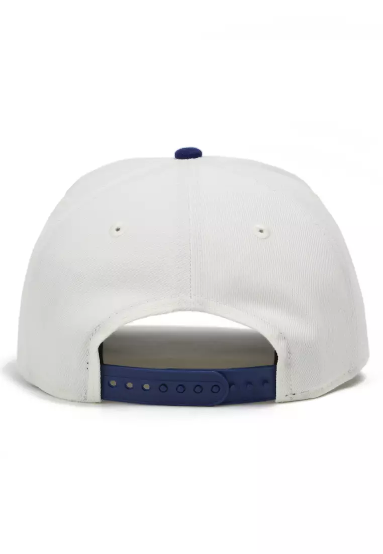 Los Angeles Dodgers MLB UPSIDE DOWN Chrome/Dark Royal 9FORTY Snapback Cap