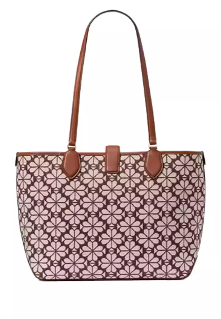 Kate Spade Spade Flower Jacquard Medium Open Tote