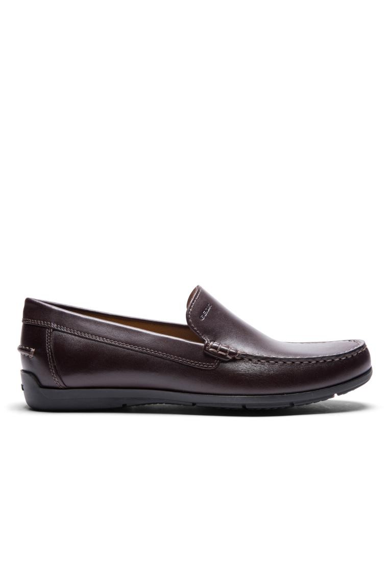 GEOX Men Siron Basic Loafers - Coffee U32Q3A-00043-C6009S2