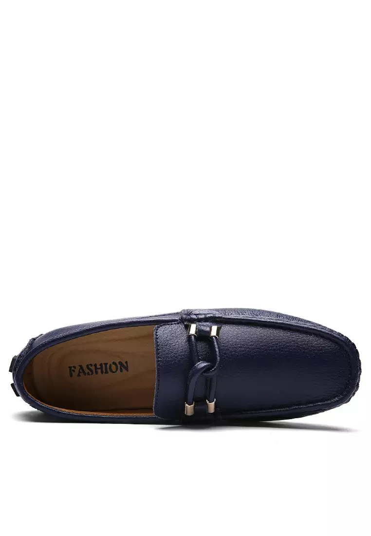 Leather Knot Loafers & Boat Shoes YY9088