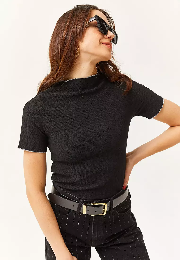 Overlock Knitted Top