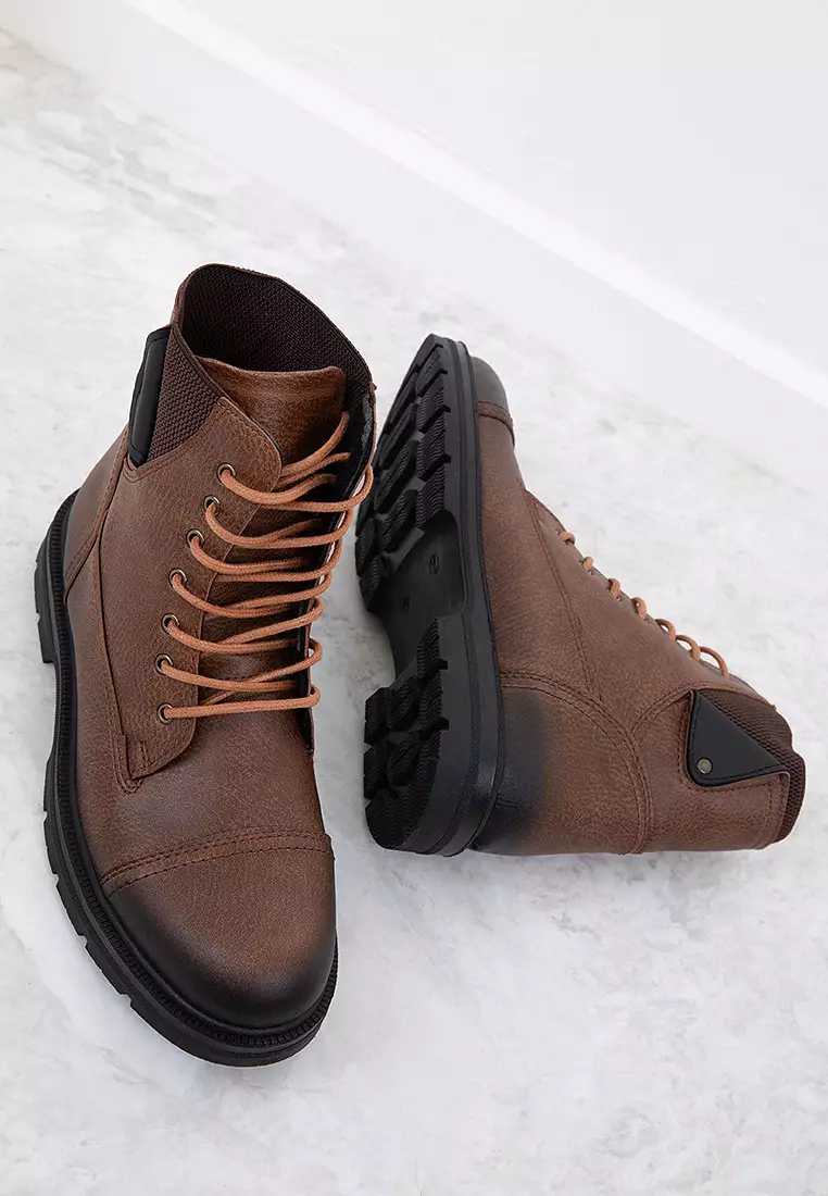 Lace Up Combat Boots