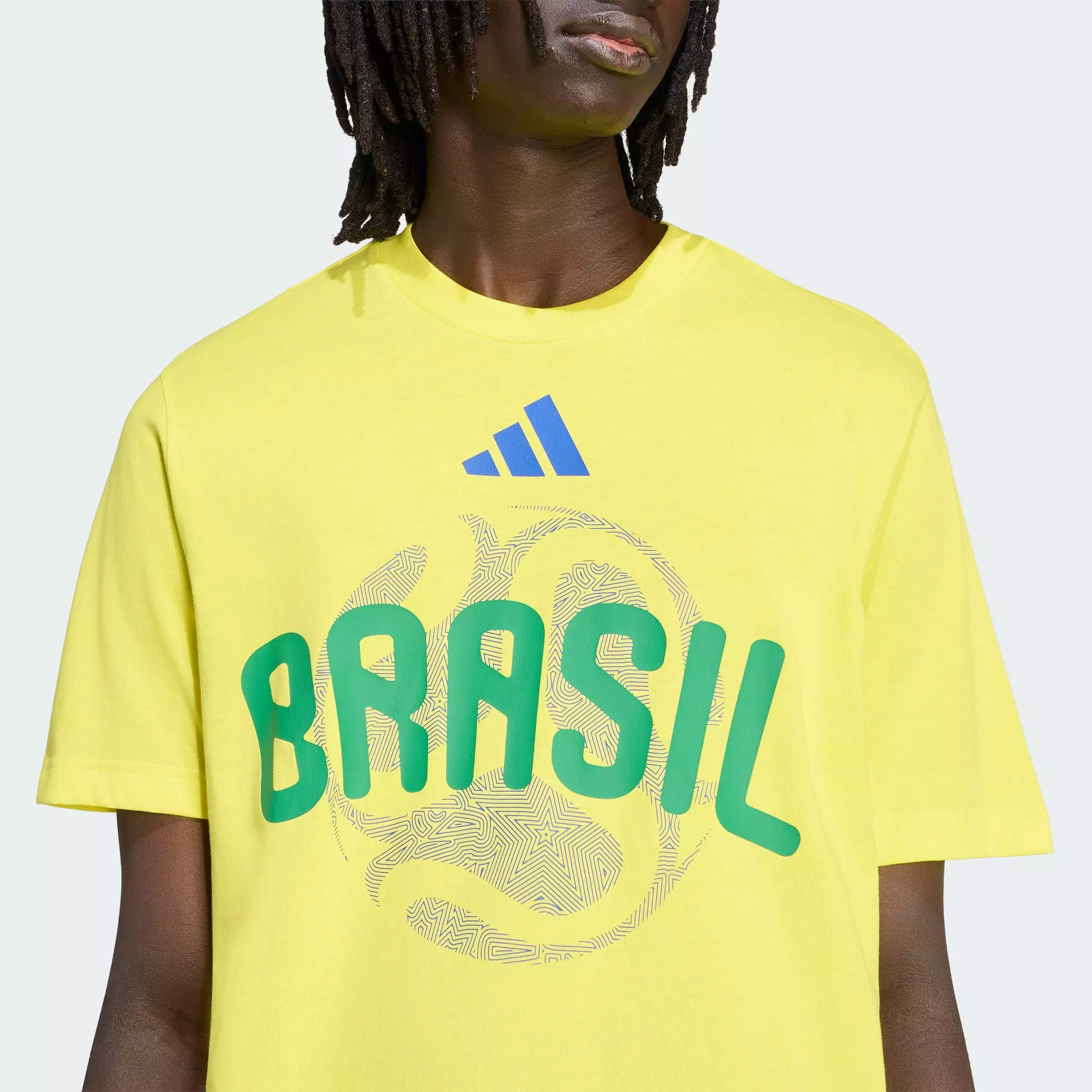 Football FIFA World Cup 26™ Brazil T-Shirt Men Yellow JZ8923