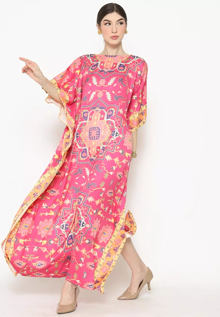 Kanzi Exclusive Short Sleeve Classic Kaftan
