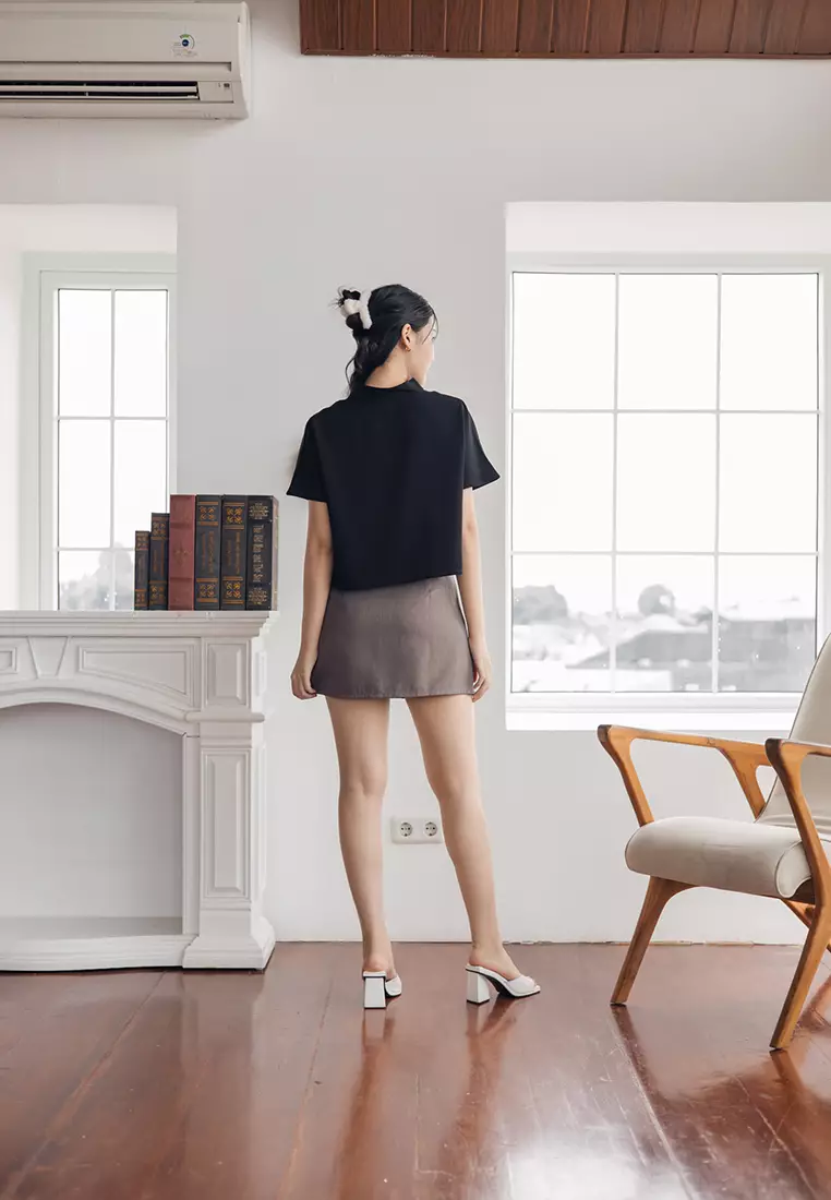 Everyday Loose Top in Black