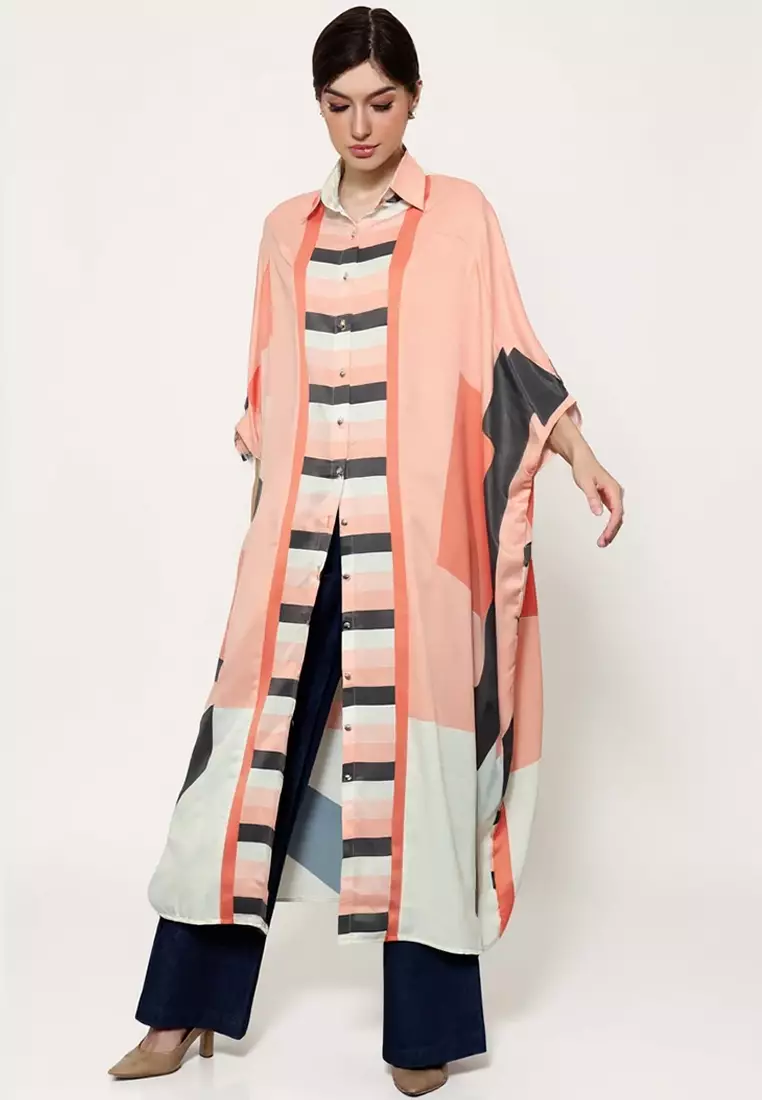 Kanzi Collared Kaftan