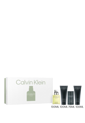 Buy Calvin Klein Fragrances CALVIN KLEIN CK Eternity for Men Eau de  Toilette 4-pc Gift Set (CK Eternity Eau de Toilette 100ml + CK Eternity  After Shave Balm 100ml + CK Eternity