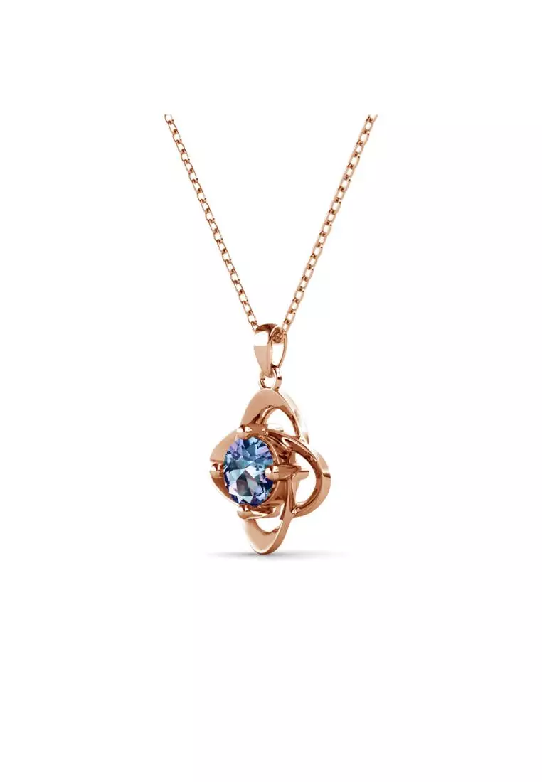 [ Alexandrite Collection ] Claire Alexandrite Pendant RG - Kalung Alexandrite s925 by Her Jewellery