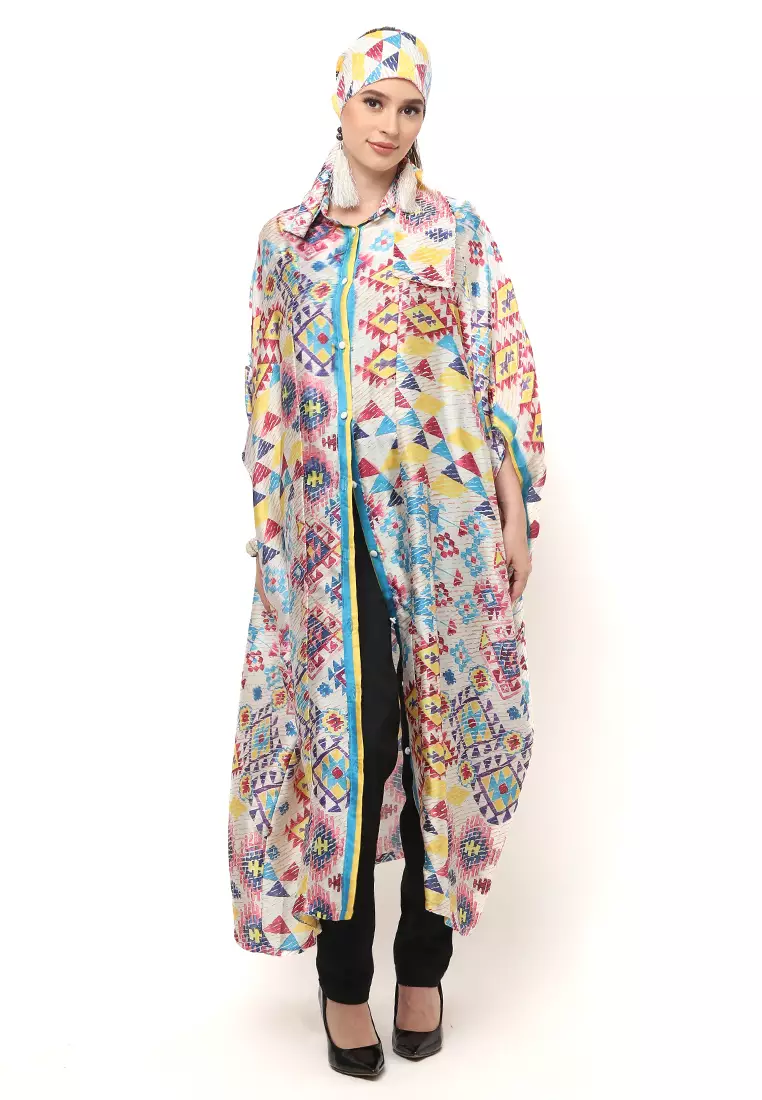 Kanzi Collared Kaftan
