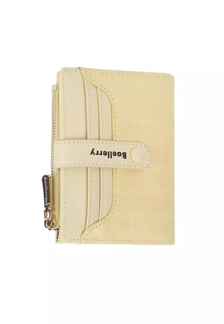 BAELLERRY N2363 Dompet Wanita Kecil Bahan Kulit PU Leather Premium BAEOS