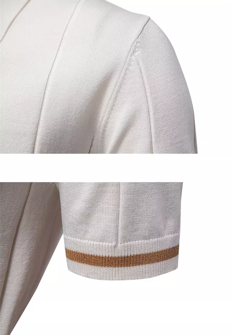 Business Textured Polo Shirt AX-PSD8037