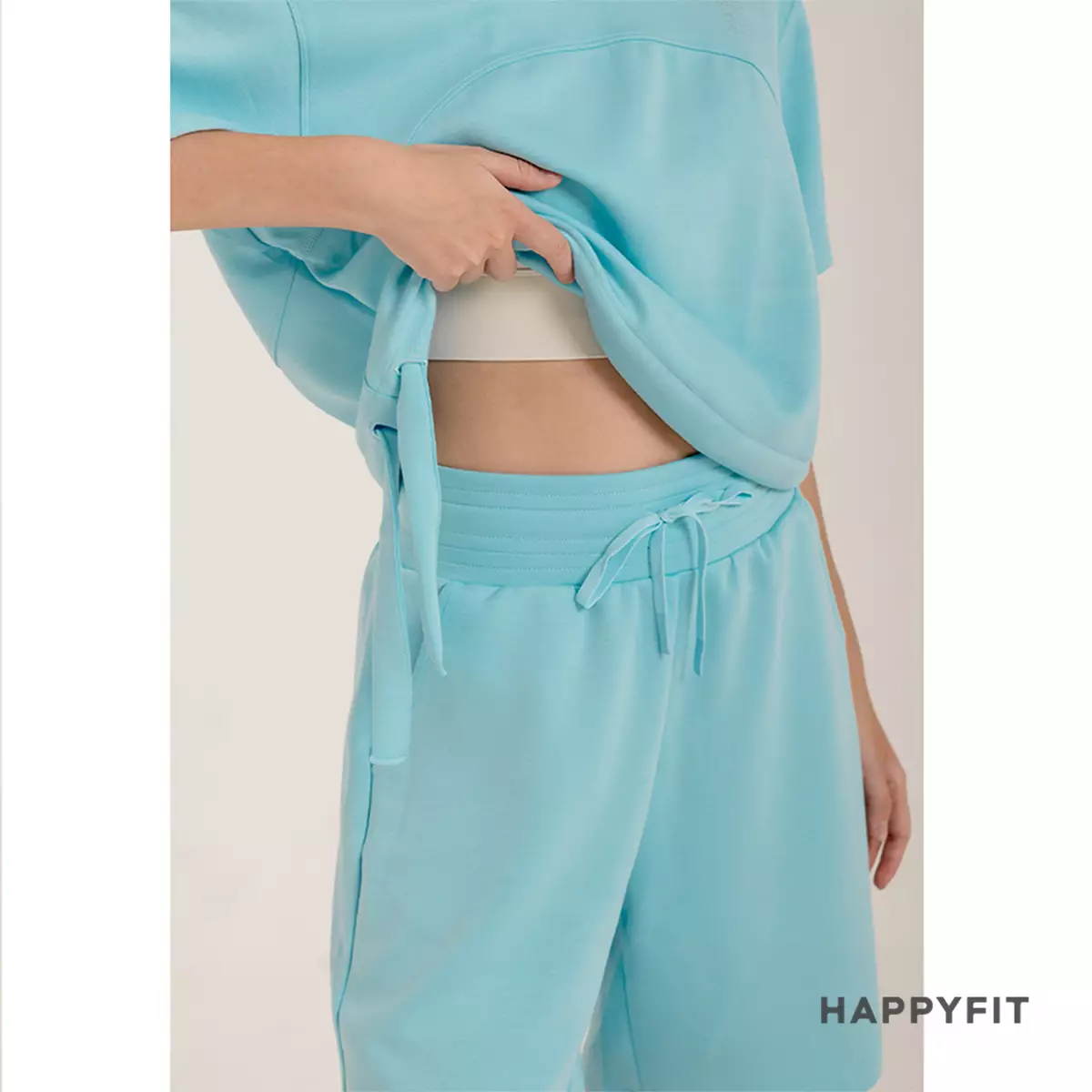 HAPPYFIT Sweat Short Summer - Sky Blue