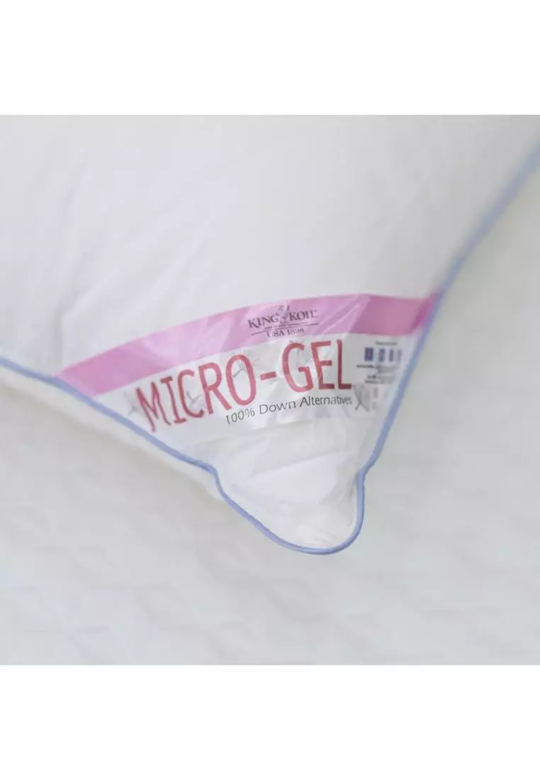King koil micro deals gel pillow review