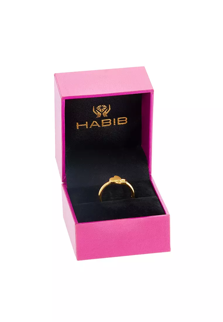 HABIB 999/24K Yellow Gold Ring 9GR00131024