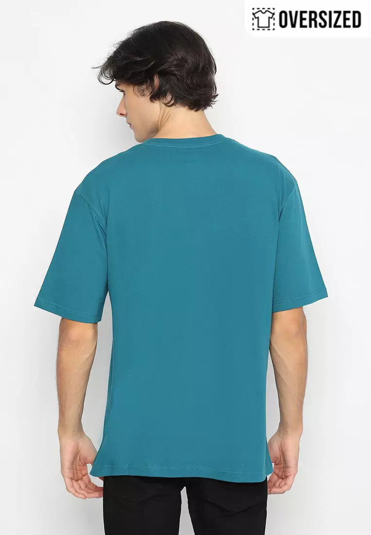 RBJ T-Shirt Cotton Oversized Pria 2079230101