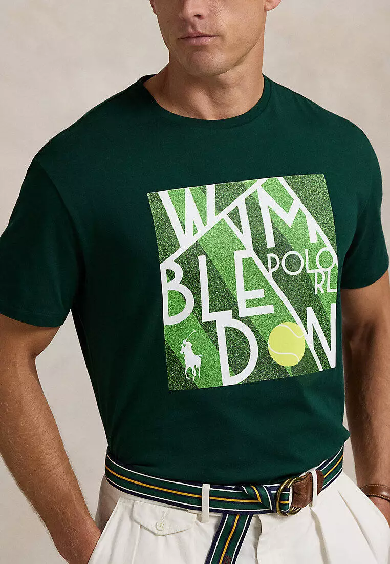 Buy Polo Ralph Lauren Wimbledon Classic Fit Logo T-Shirt 2025