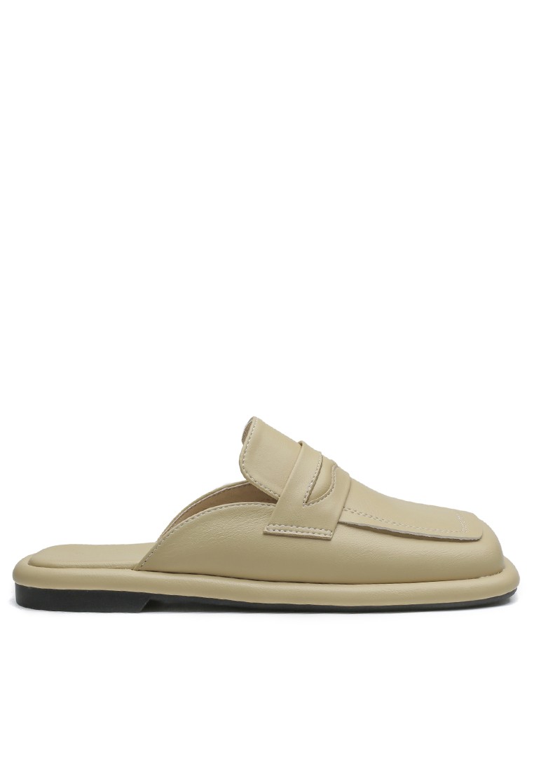 Square Toe Penny Mules PS132-6