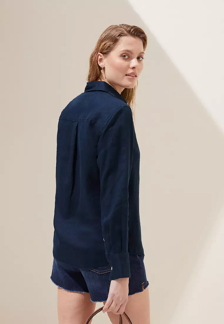Pure Linen Long Sleeve Shirt