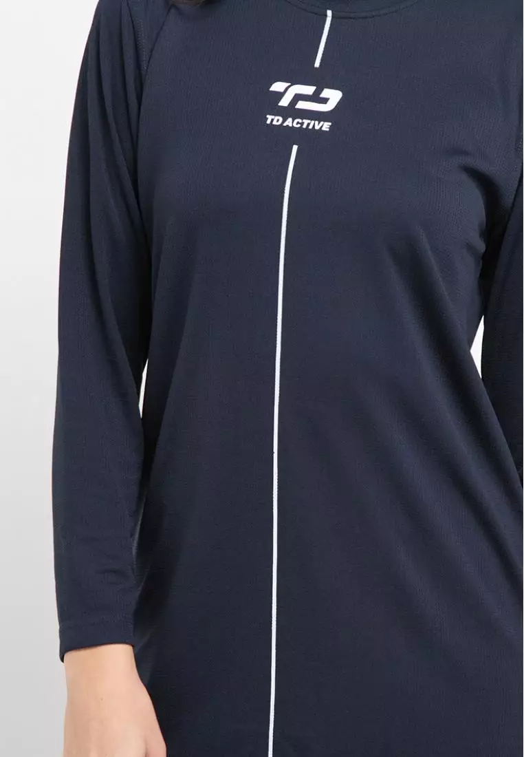 Td Active LS041 Sport mls raglan td active kaos