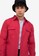 ZALORA BASICS red Flap Pocket Long Sleeve Shirt 6A7C2AAD950ABAGS_3