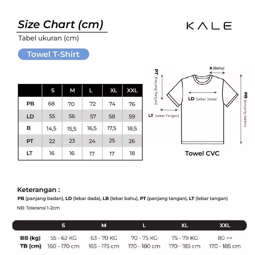 Kale TOWEL YELLOW / Kaos Boxy Fit / Kaos Korea / Atasan Kaos Pria / Kaos Basic Pria