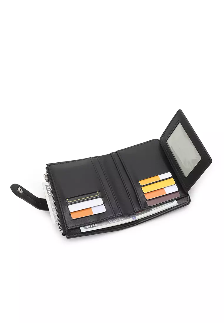 Women's Short Wallet / Purse - Black