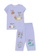 LC WAIKIKI purple Printed Short Sleeves Girl's Pyjama Set 2983DKA615095FGS_1