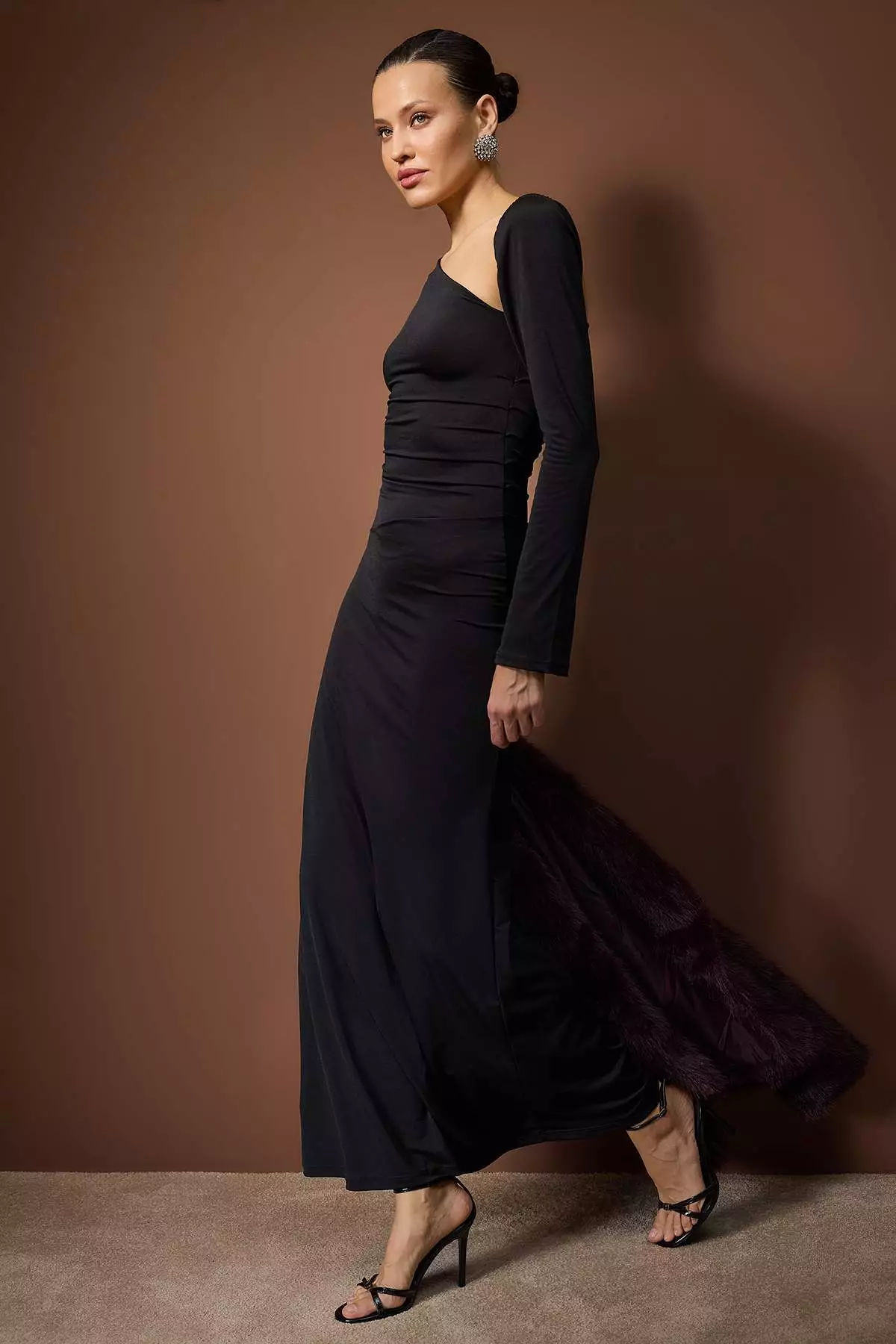 lazada formal dress Womens Dresses Quality Evening Gowns Women's Sequins Dinner Party Evening Long Fashion Lady Sleeveles Elegant cyberoutlet24