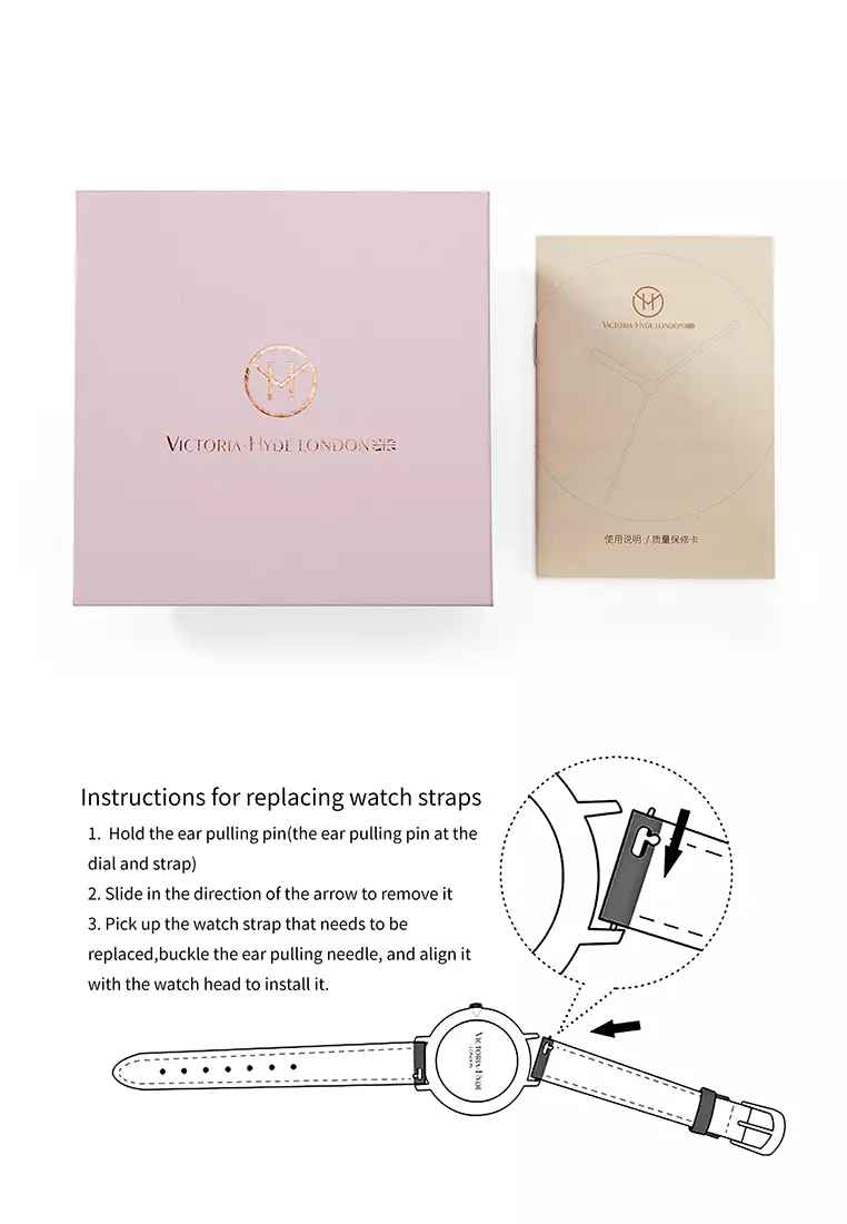 Hampton 22×28mm女士手表 銀色表盤 優雅金色矩形表盤 304不鏽鋼表帶 - 金色