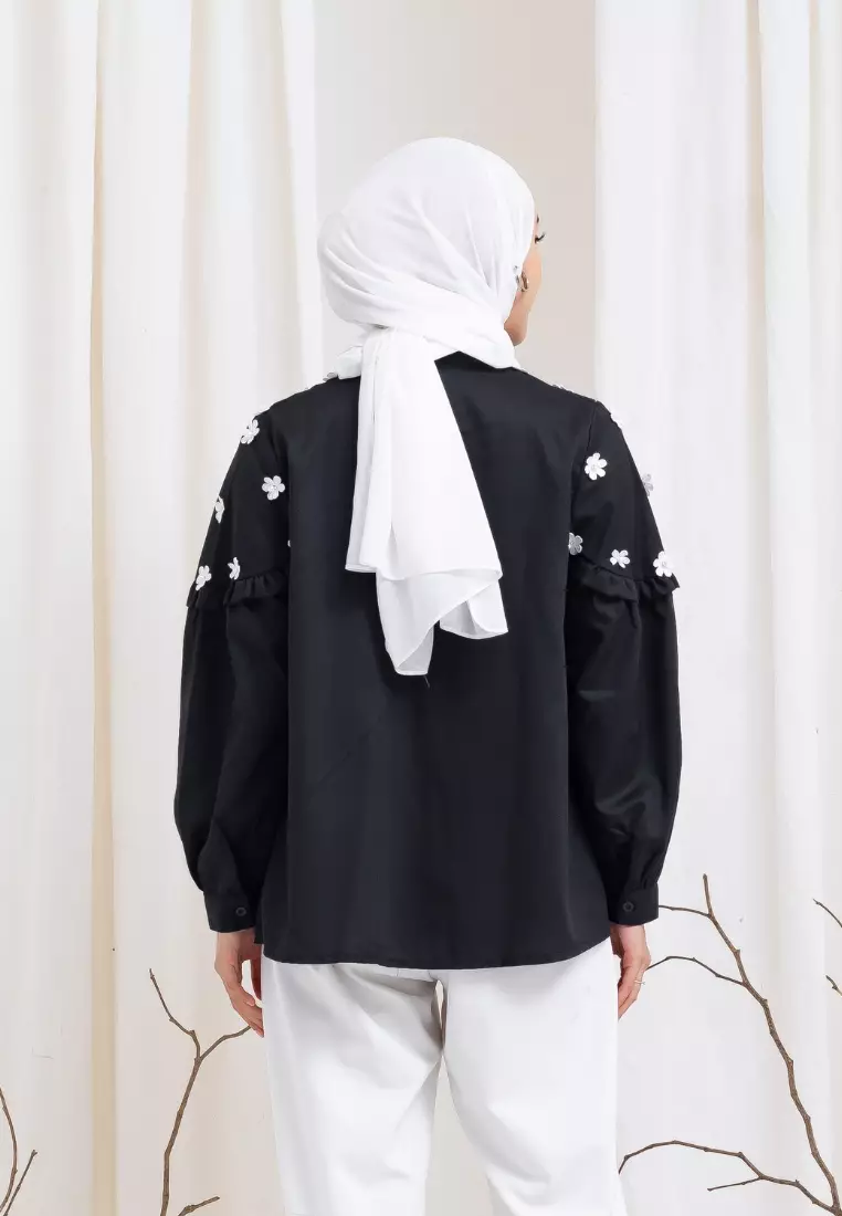 Kalisha Blouse - Oreo