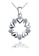 YOUNIQ silver YOUNIQ Surrounded Love 925 Sterling Silver Necklace Pendant with Cubic Zirconia 41BE3ACCAA8AC3GS_1