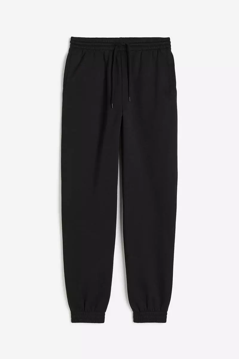 High-waisted joggers