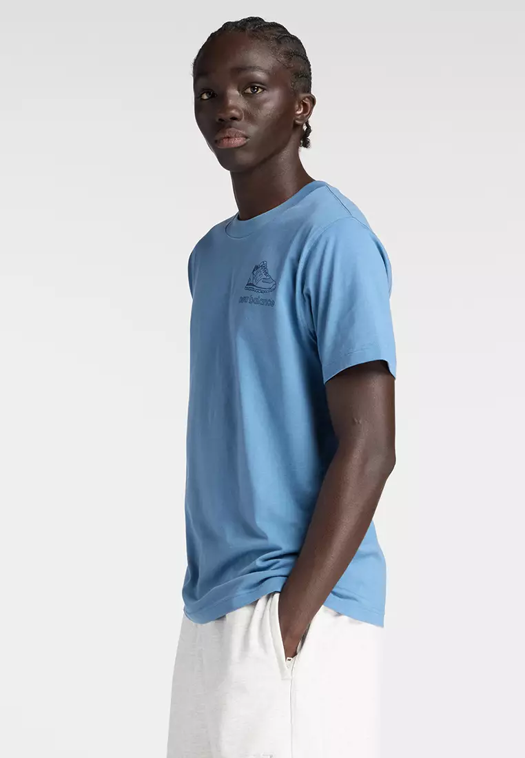 Left Chest Shoe Sketch T-Shirt