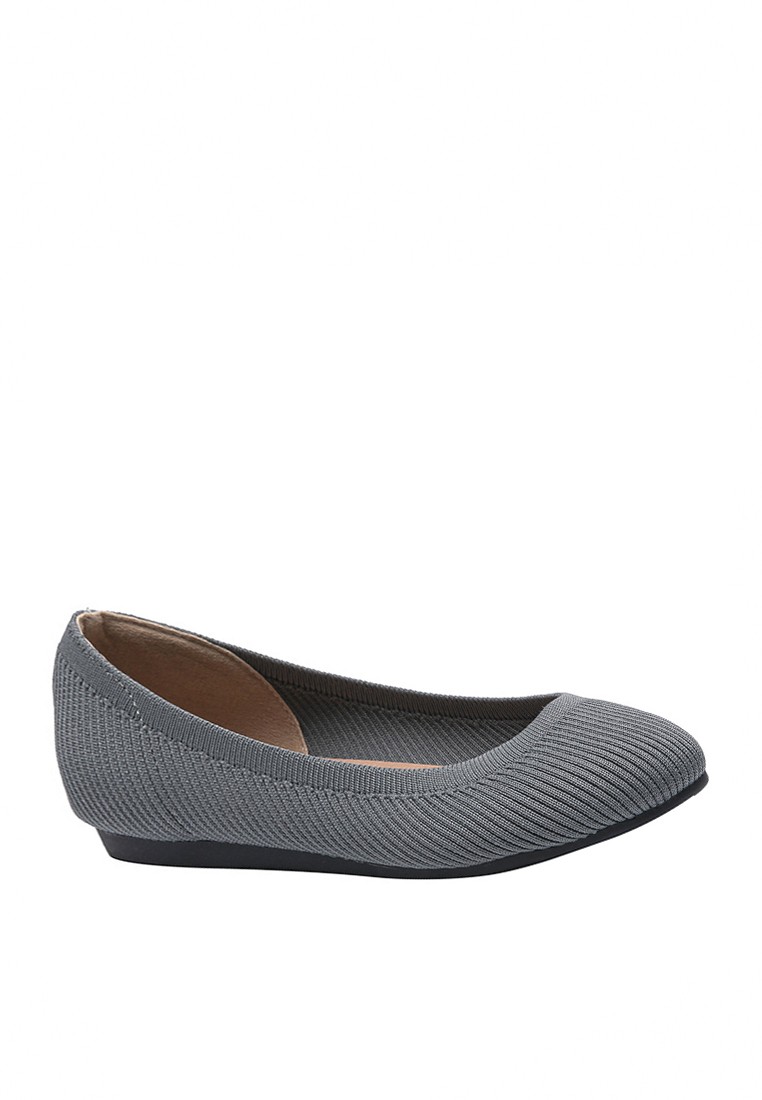 Round Toe Knitted Flat Shoes TJ-Y2