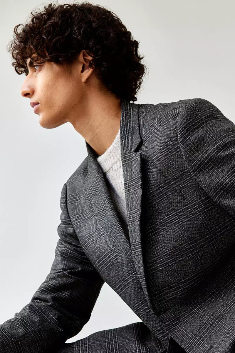 Regular fit jacket outlet