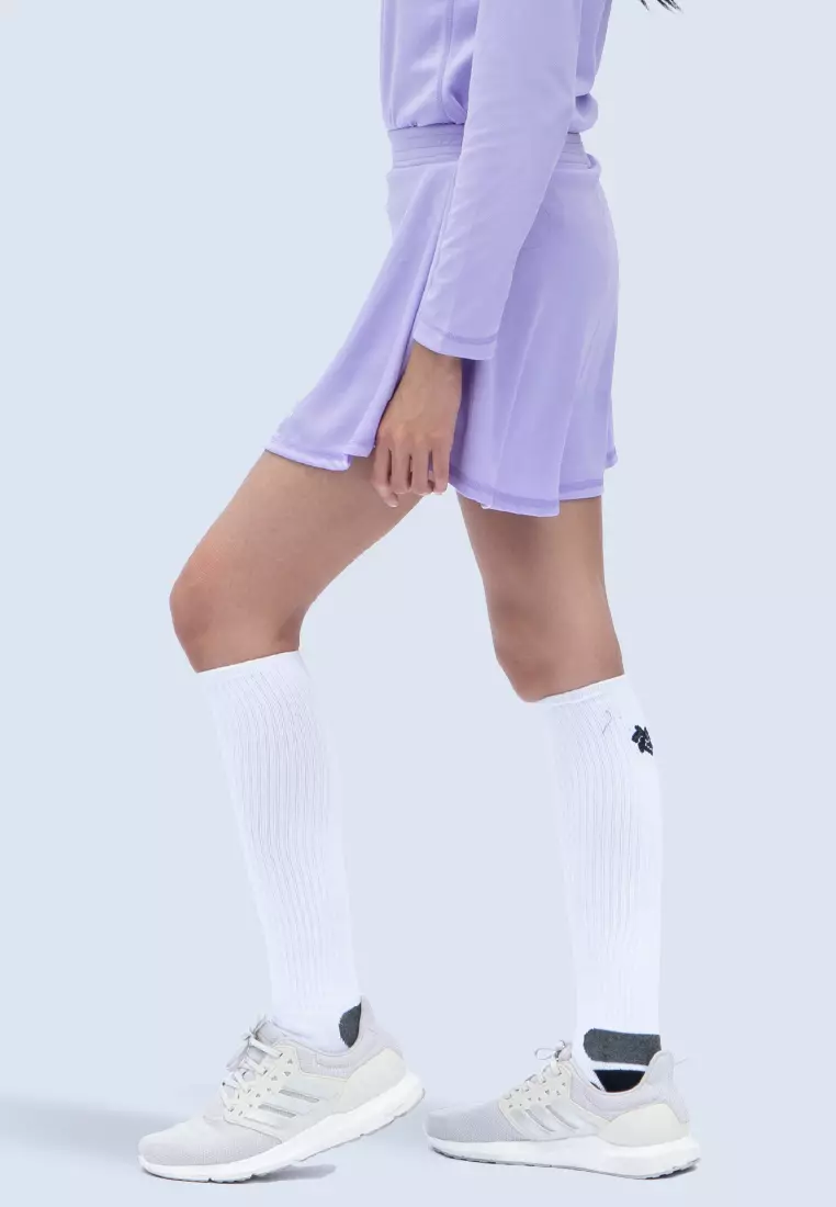 Tiento Rok Celana Olahraga Wanita Legging Pendek 2in1 Running Gym Yoga Lari