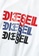 Diesel white T-shirt with patch 202C3KA5B61428GS_2