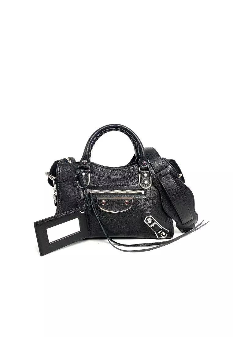 Balenciaga classic metallic edge mini online city