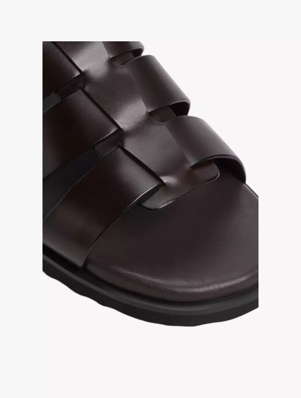 ALDO Darby Men's Flat Sandals - Dark Brown