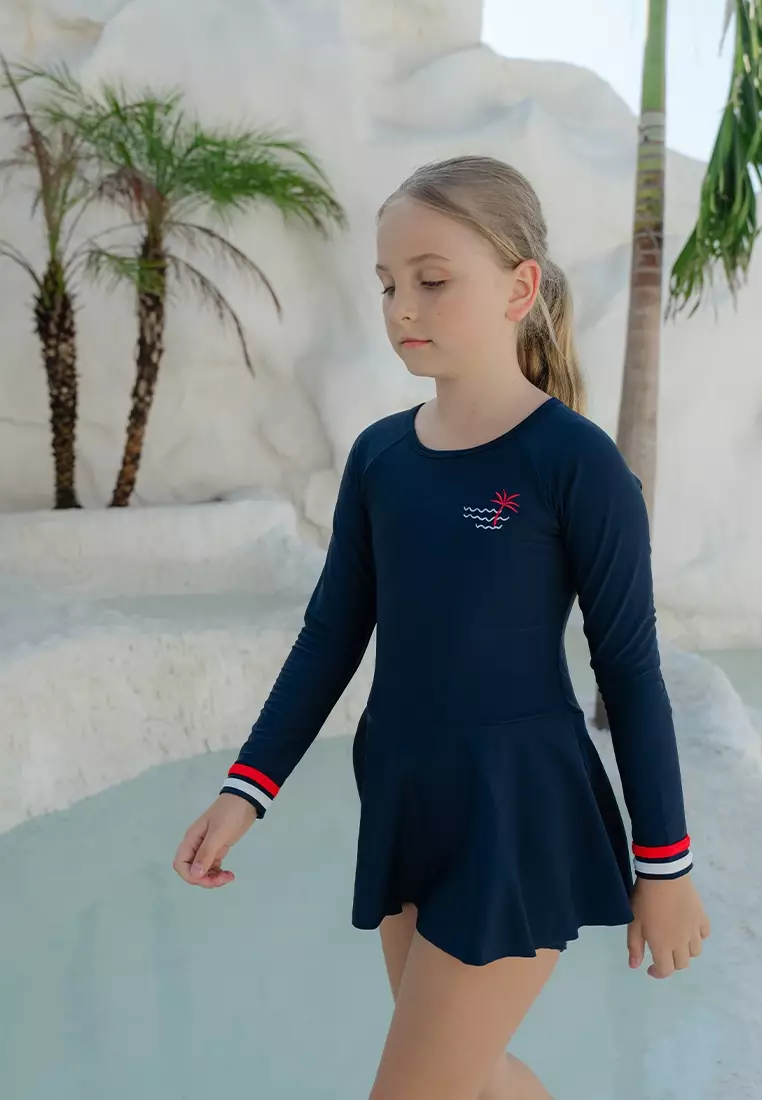 Bleu Marine Skirt Diving - Dark Saphire