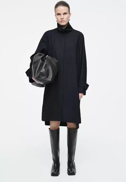 Wool Shirt Dress