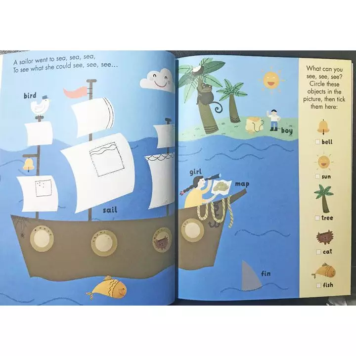 Buku Aktivitas Stiker Anak Start Little, Learn Big Books: Snug, Bug, Rug Sticker And Draw